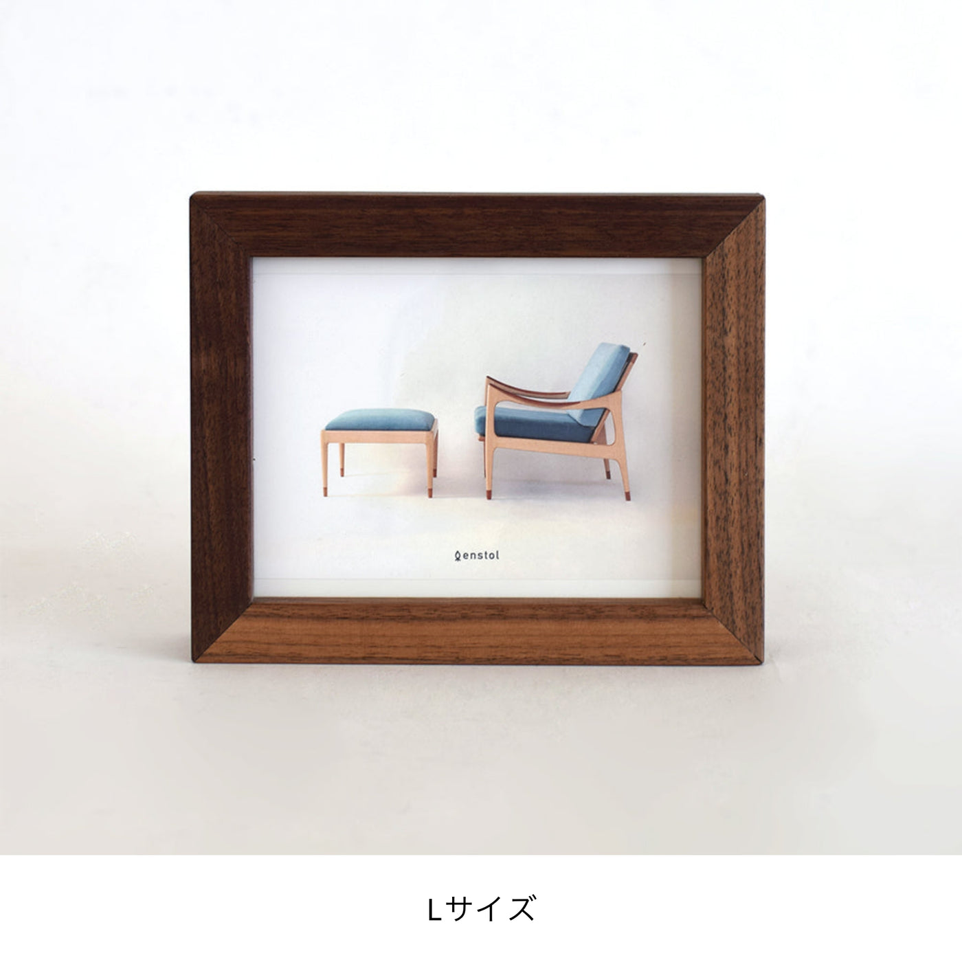 Photo frame/walnut