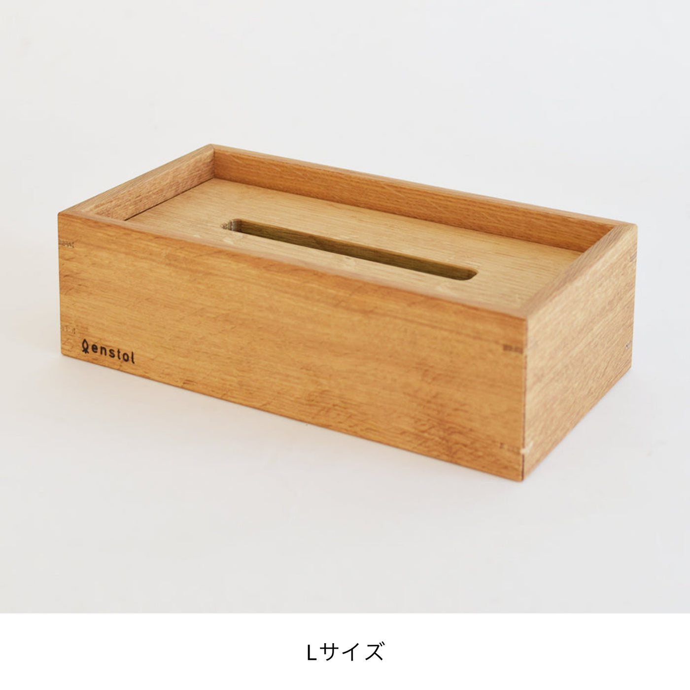 Tissue case/oak