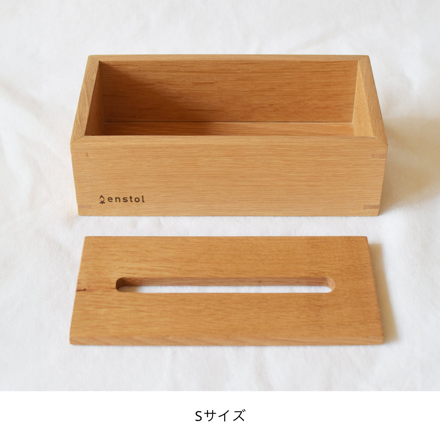 Tissue case/oak