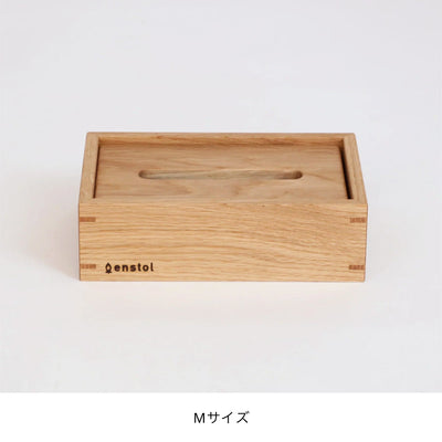 Tissue case/oak