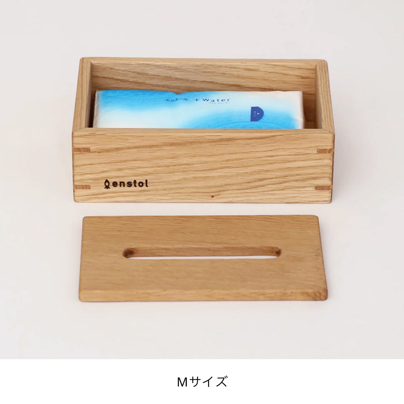 Tissue case/oak