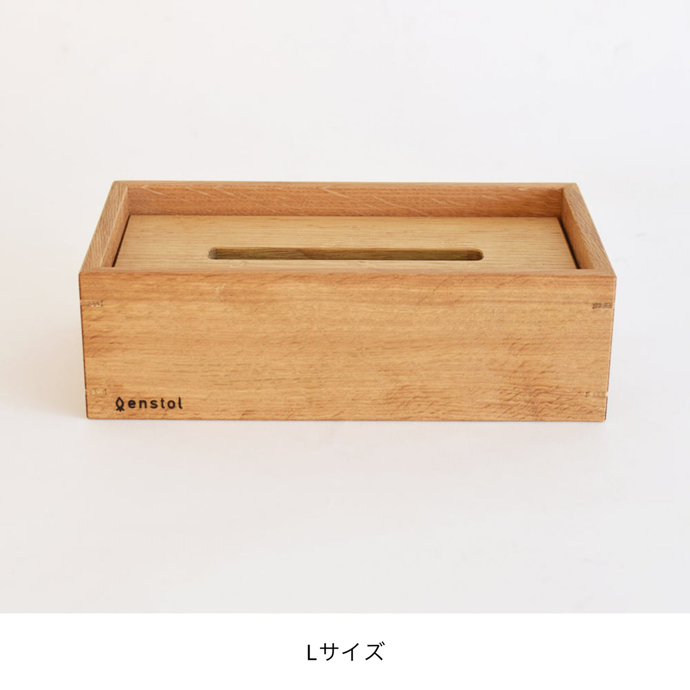 Tissue case/oak