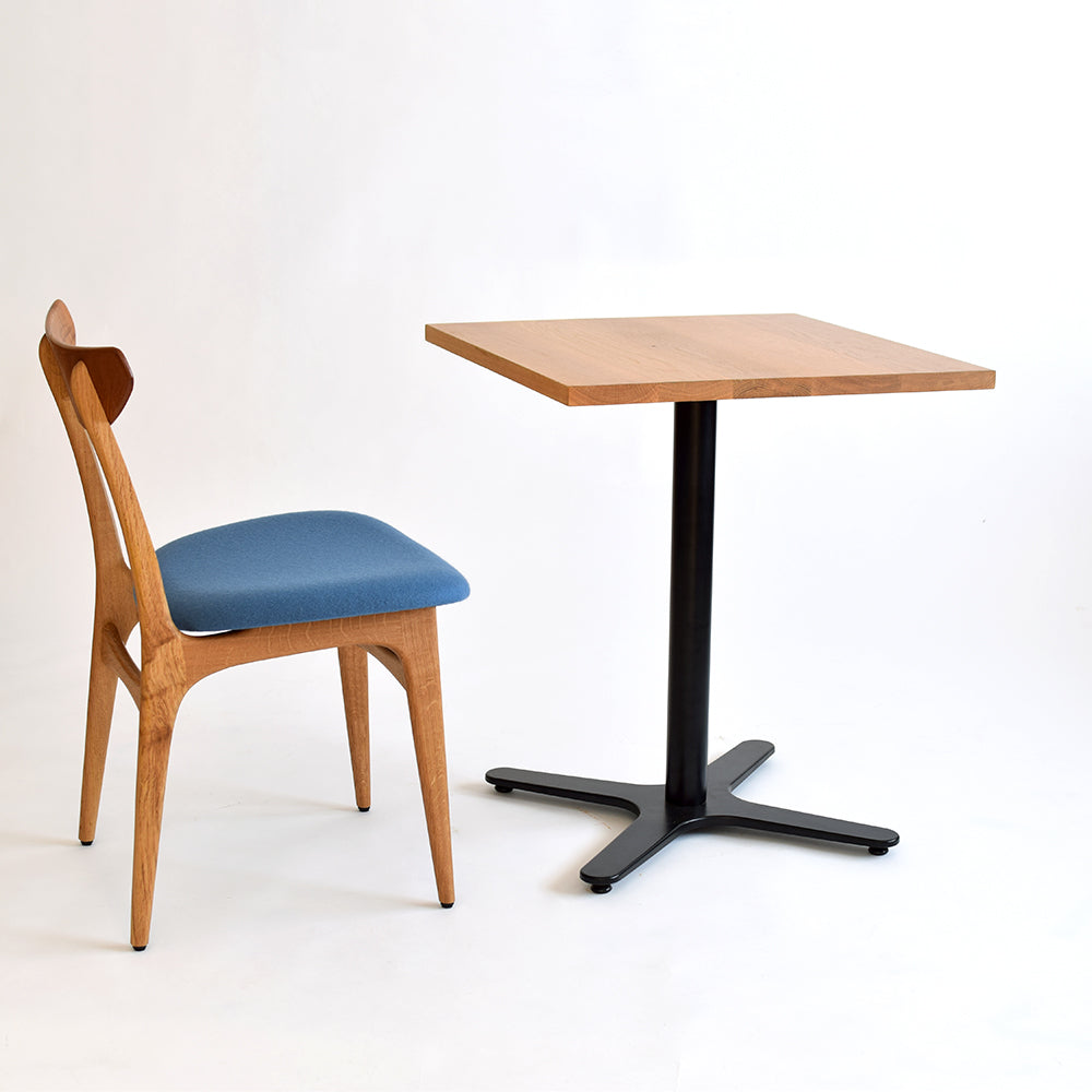 ３日間限定セール〜6/17】家具の里カフェテーブルナチュラル色(幅75cm