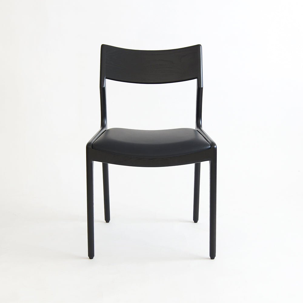 yu-dining chair/oak black