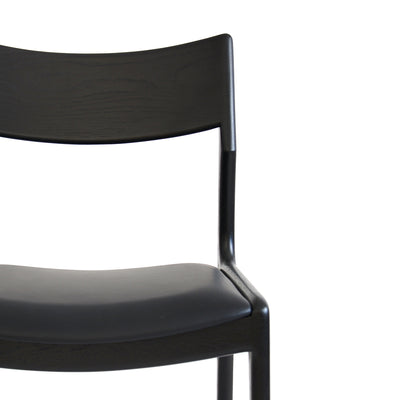 yu-dining chair/oak black