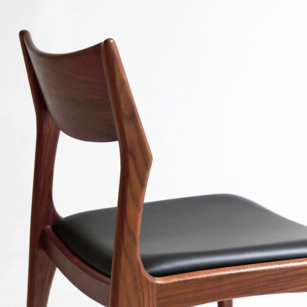 yu-dining chair/walnut